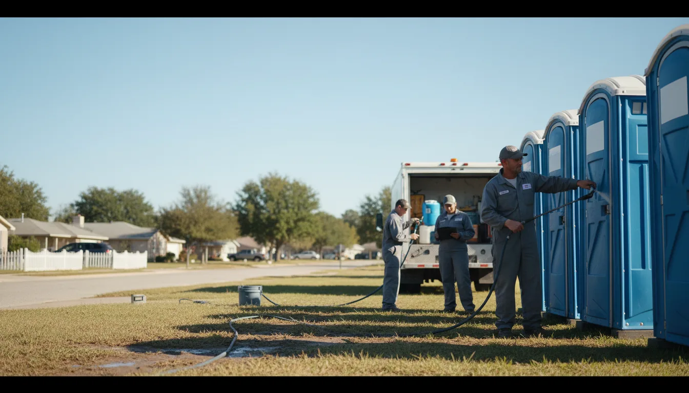 Long-Term Portable Toilet Rental in Prue, OK near me
